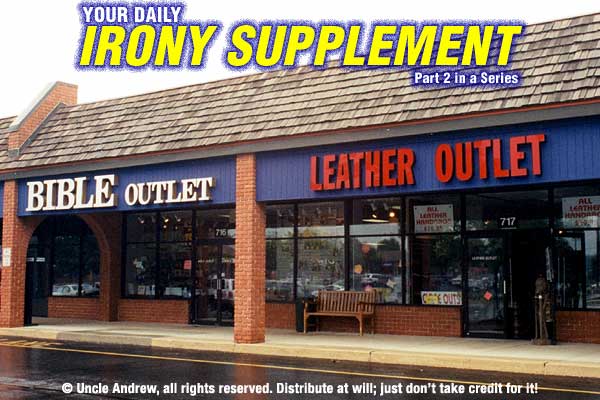 Irony Supplement Part 2
